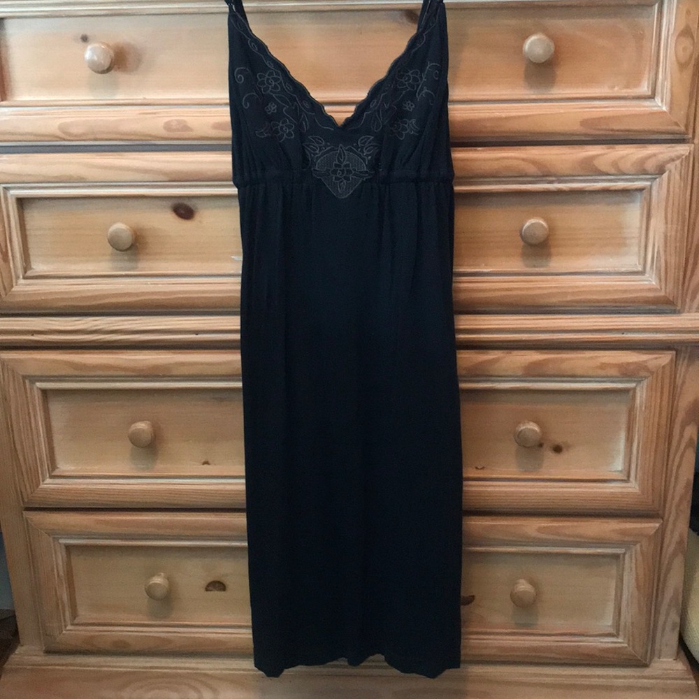 Black casual sundress